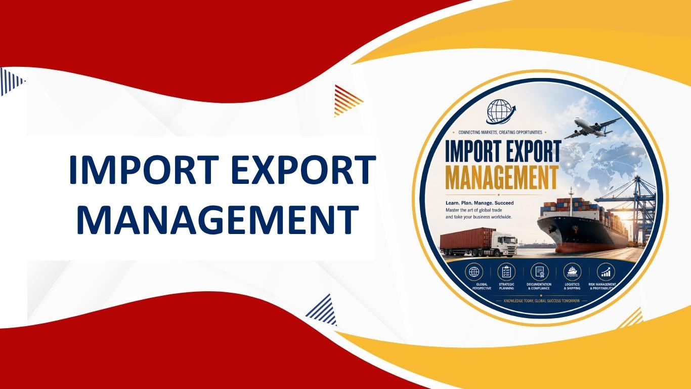 Import Export Management ISD Jamia Hamdard