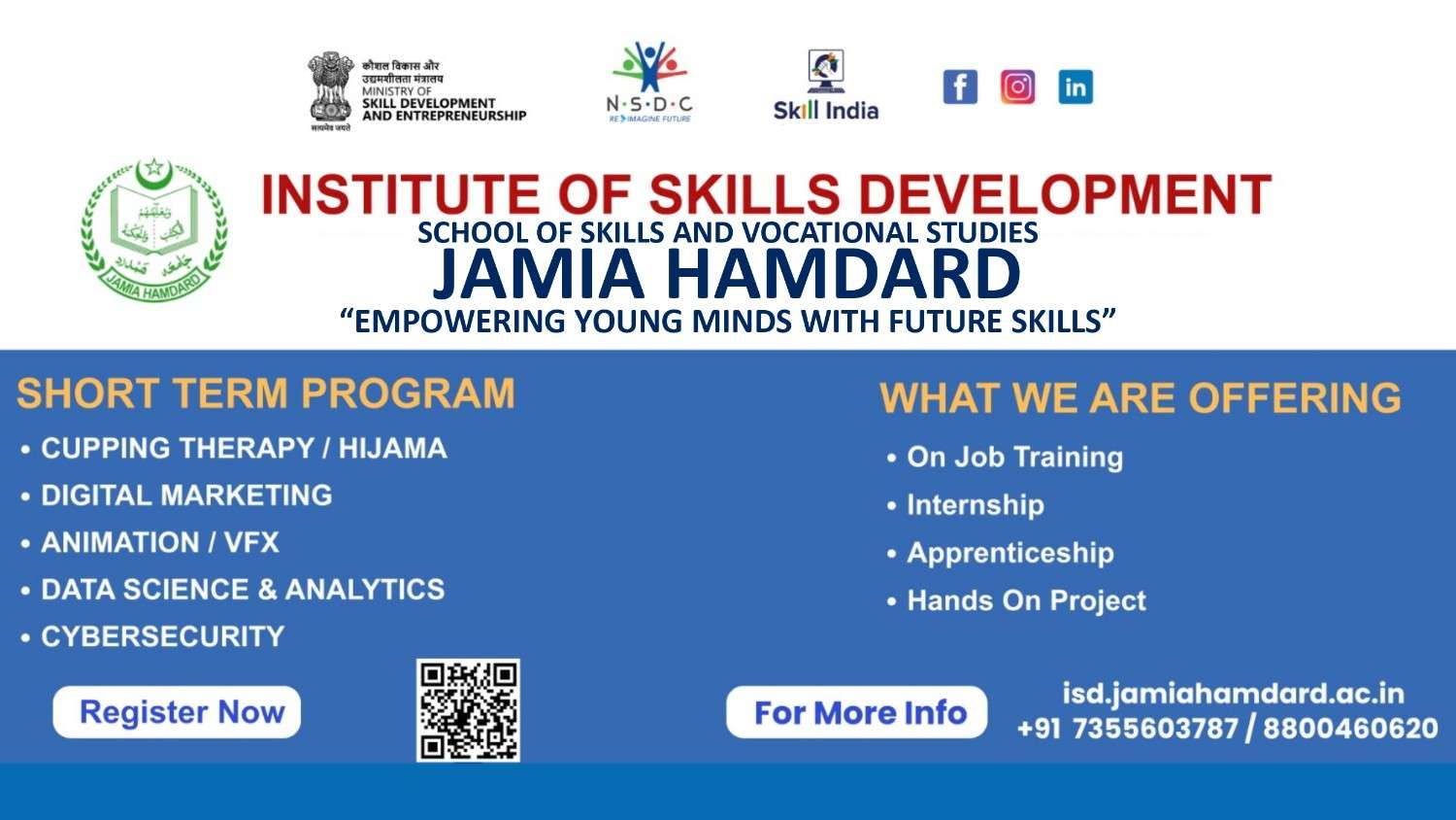 ISD Short Term PROGRAMS