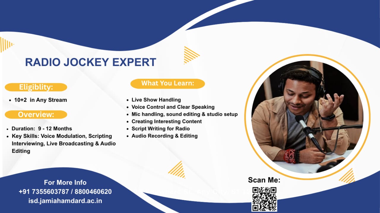 RADIO JOCKEY Course
