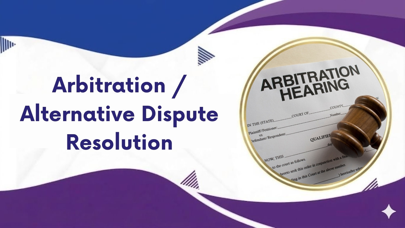 Diploma in Arbitration / Alternative Dispute Resolution ISD Jamia Hamdard