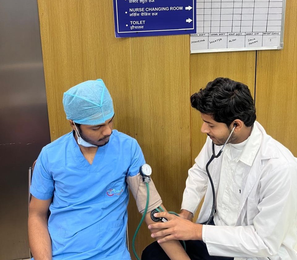 Patient Care Management Students During Their Internship at Cribs Hospital | 2025 Random