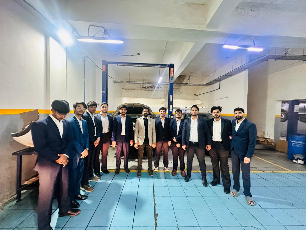 Automotive Manufacturing Technology Students During Their Internship at ZEDX Mobility | 2025 Random